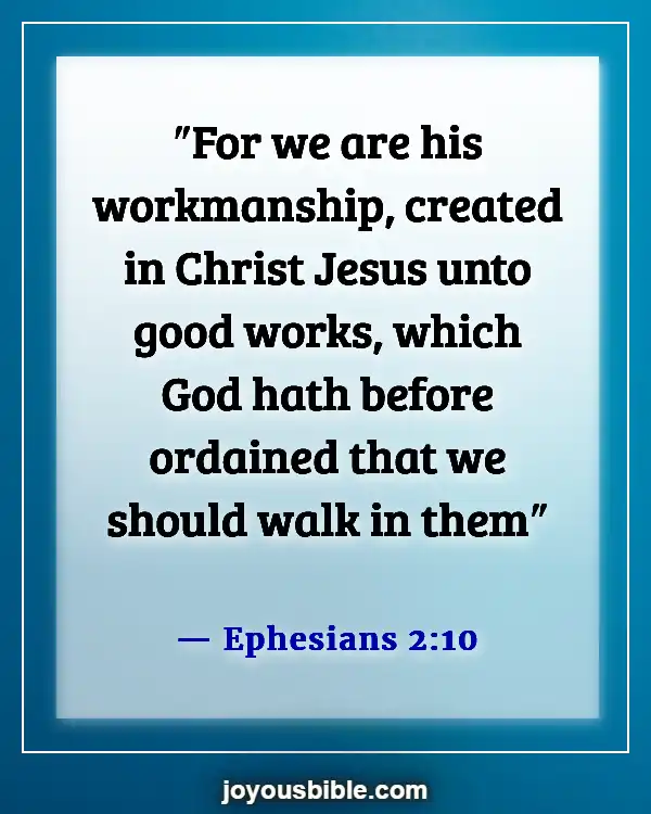 Bible Verses About God Leading Your Path (Ephesians 2:10)