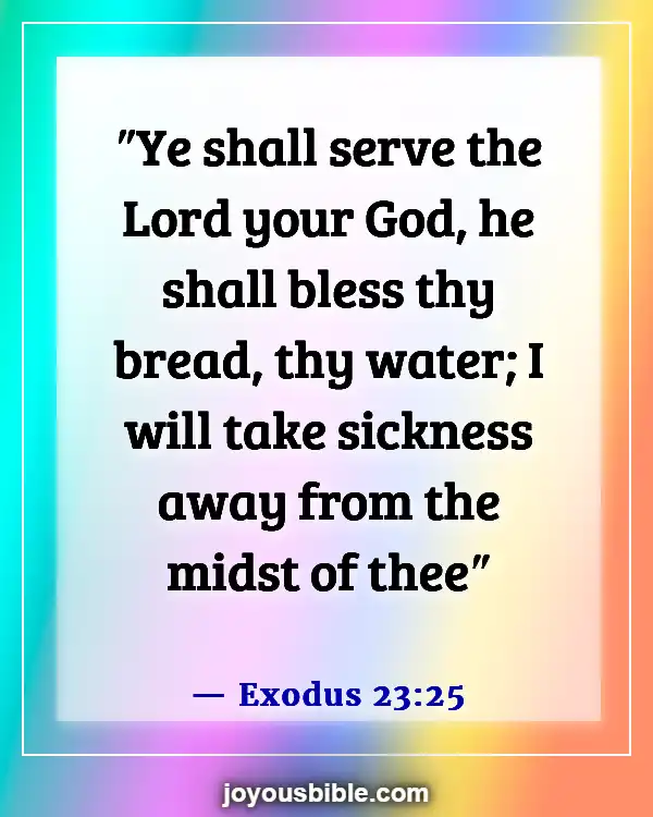 Bible Verses To Protect Your Family From Evil (Exodus 23:25)