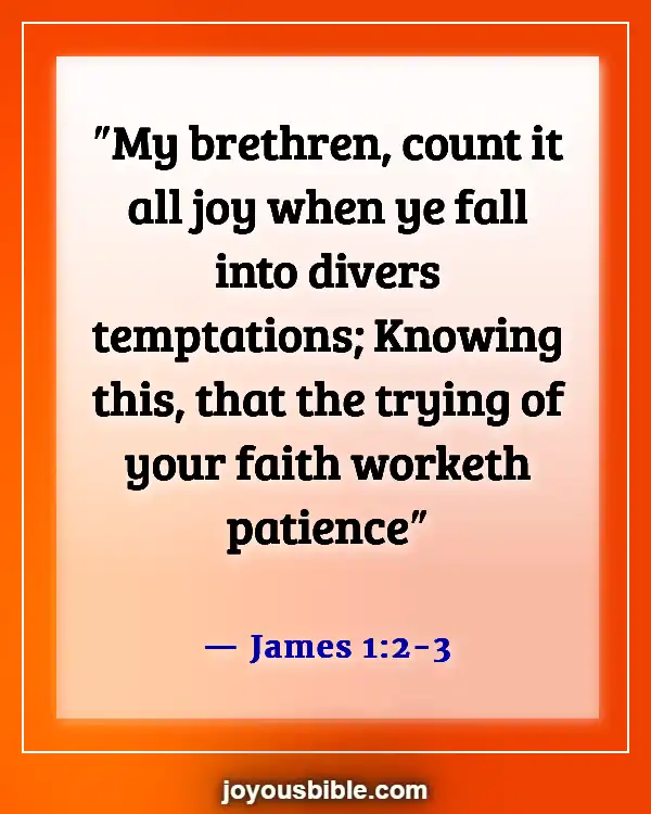 Bible Verses About Having Faith And Confidence In God (James 1:2-3)