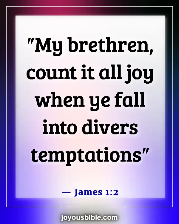 Bible Verse About Being Thankful For Trials (James 1:2)