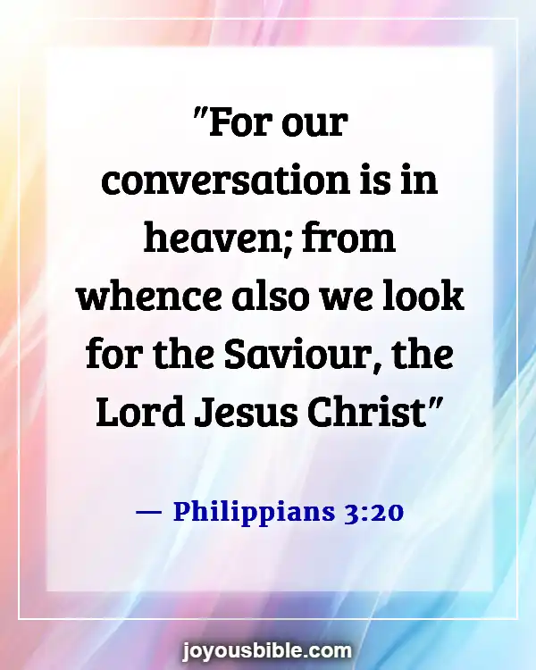 Bible Verses About The Hope Of Heaven (Philippians 3:20)