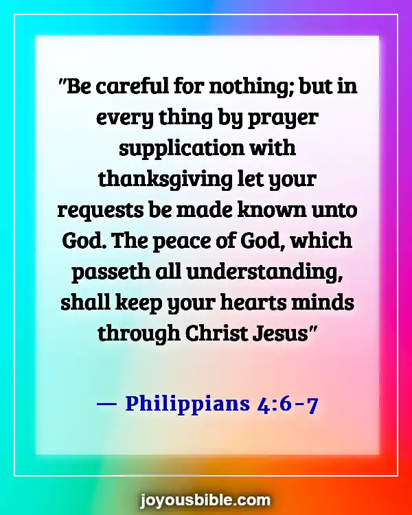 Bible Verses About God's Plans (Philippians 4:6-7)