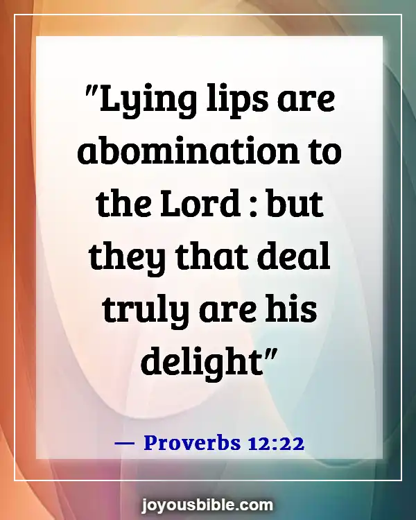 Bible Verses For Business Dedication (Proverbs 12:22)