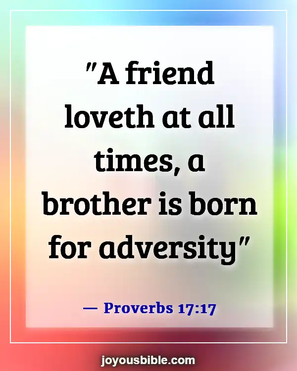 Bible Verses To Protect Your Family From Evil (Proverbs 17:17)