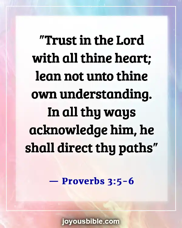 Bible Verses For Business Dedication (Proverbs 3:5-6)