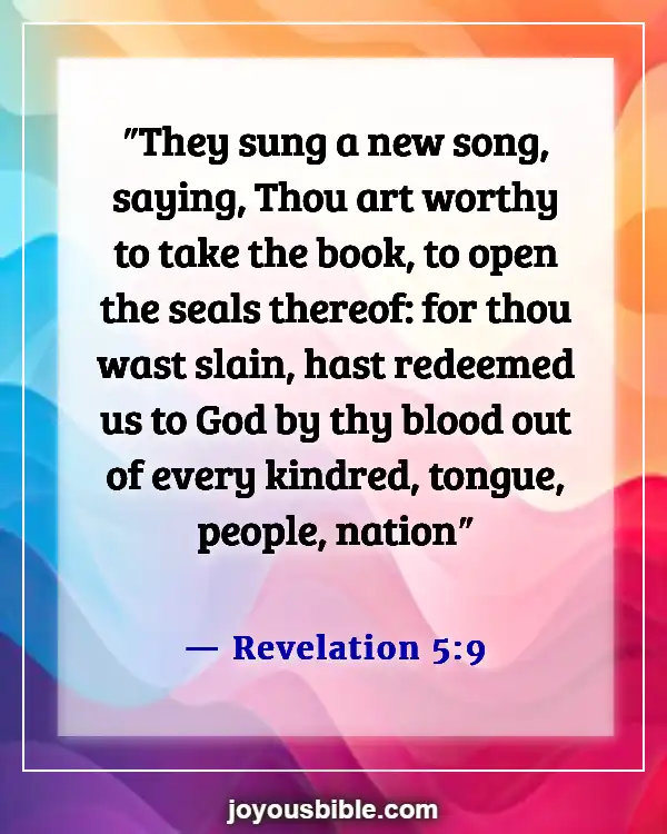 Scriptures On Victory Through The Blood Of Jesus (Revelation 5:9)