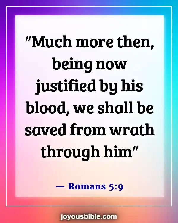 Scriptures On Victory Through The Blood Of Jesus (Romans 5:9)