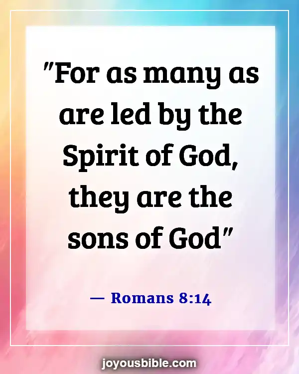 Bible Verses About Adoption Into God's Family (Romans 8:14)