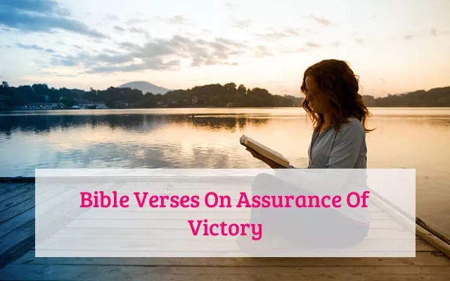 Bible Verses On Assurance Of Victory